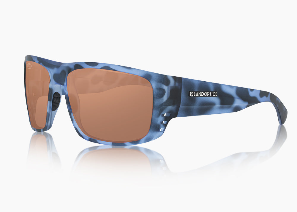 matte blue aqua tortoise|brown 12
