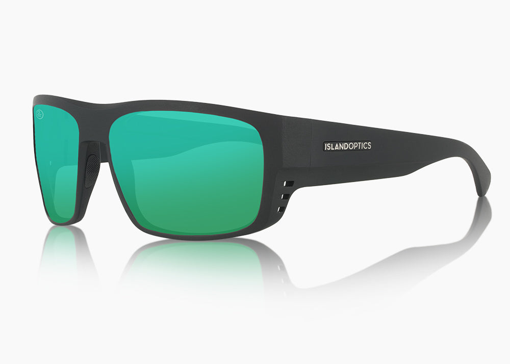 matte black|green flash mirror