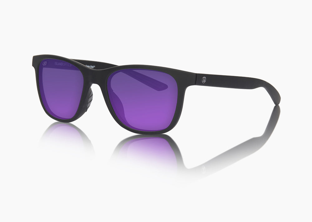 matte black|purple nova mirror
