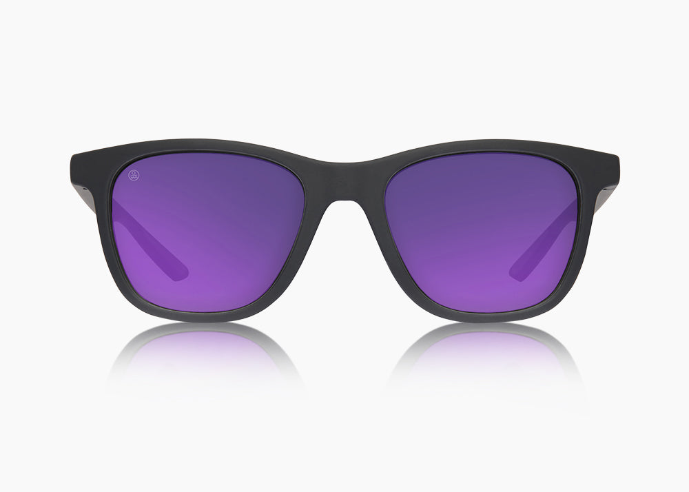 matte black|purple nova mirror