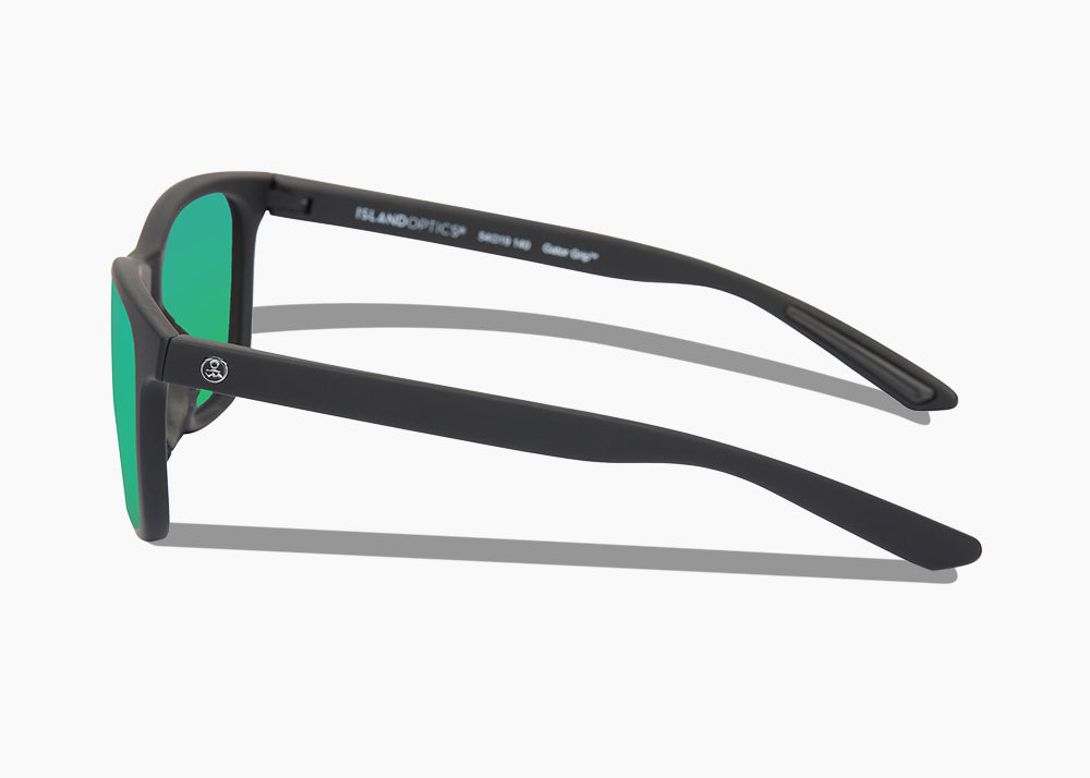 matte black|green flash mirror