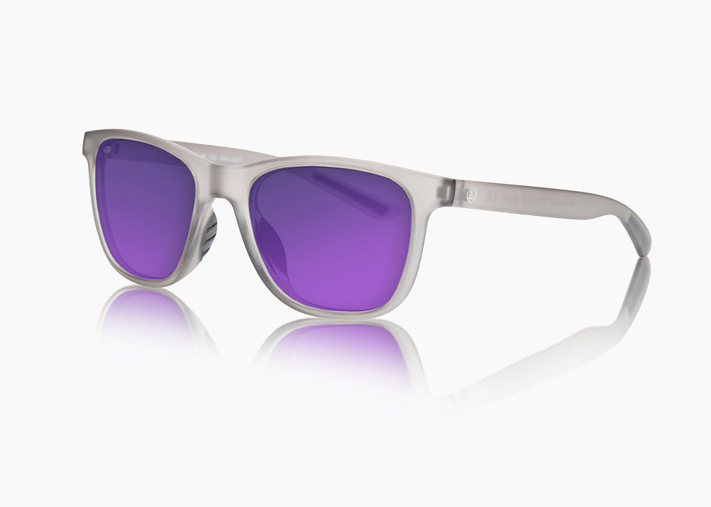 matte translucent gray|purple nova mirror