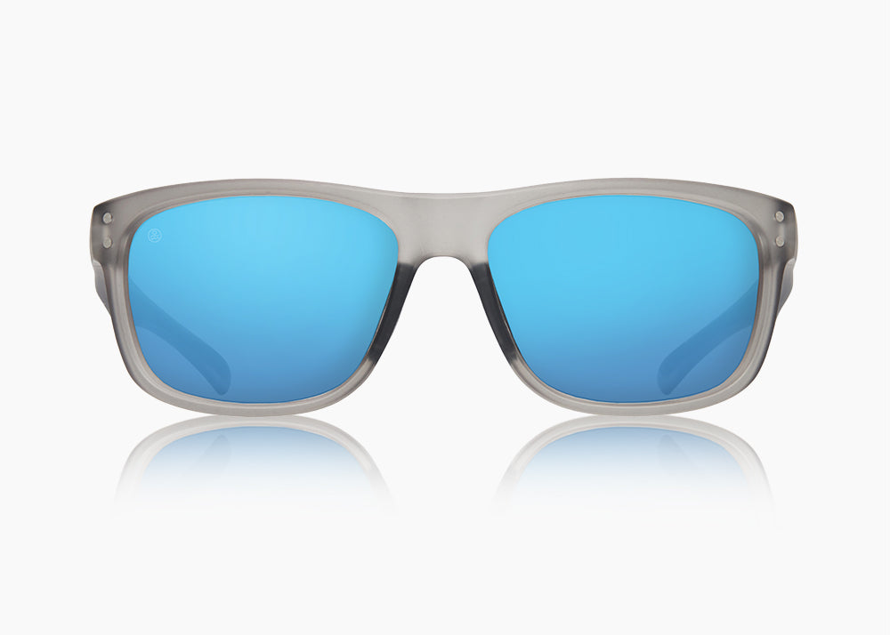 translucent gray|blue flash mirror