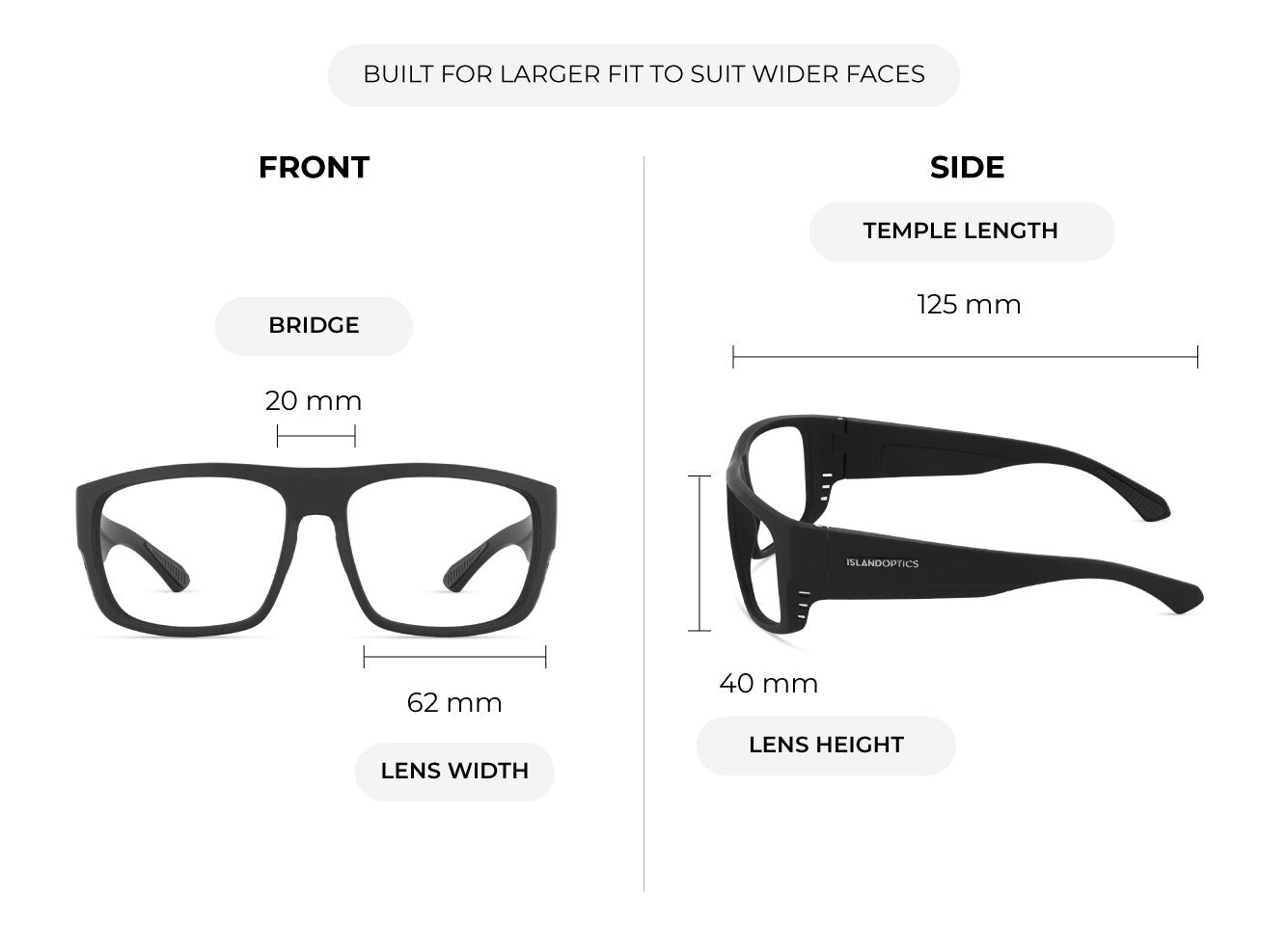 Mako XL frame size guide