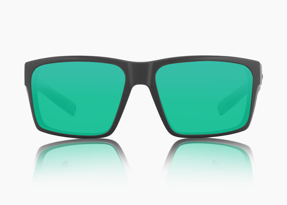 smoke gray|green flash mirror