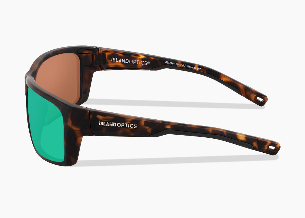 matte tortoise|green flash mirror