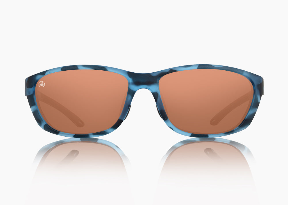 matte blue aqua tortoise|brown 12