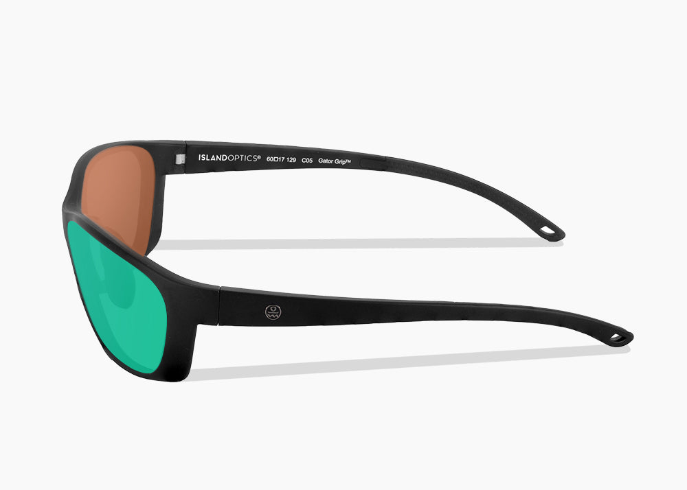 matte black|green flash mirror