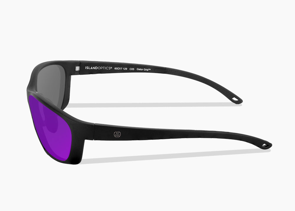 matte black|purple nova mirror