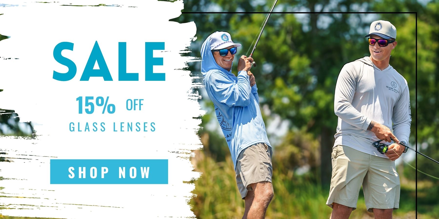 Sale: 15% off on glass lenses