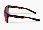 matte tortoise|red sunset mirror
