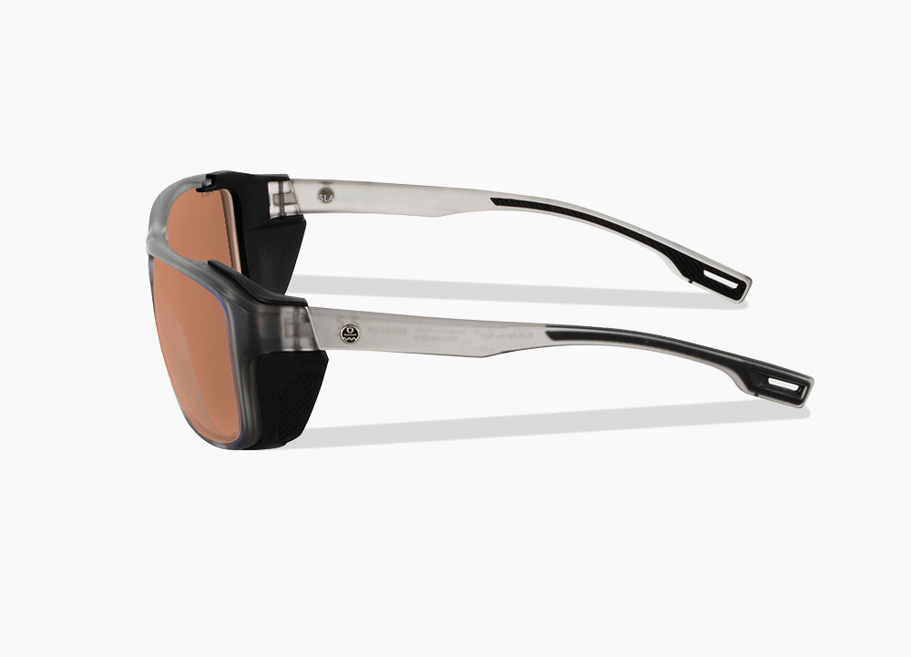 matte translucent gray|brown 12