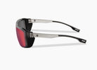 matte translucent gray|red sunset mirror