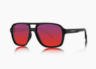 matte black|red sunset mirror