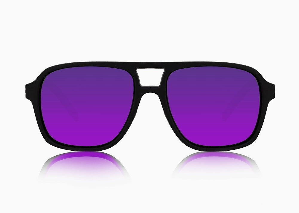 matte black|purple nova mirror