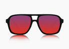 matte black|red sunset mirror
