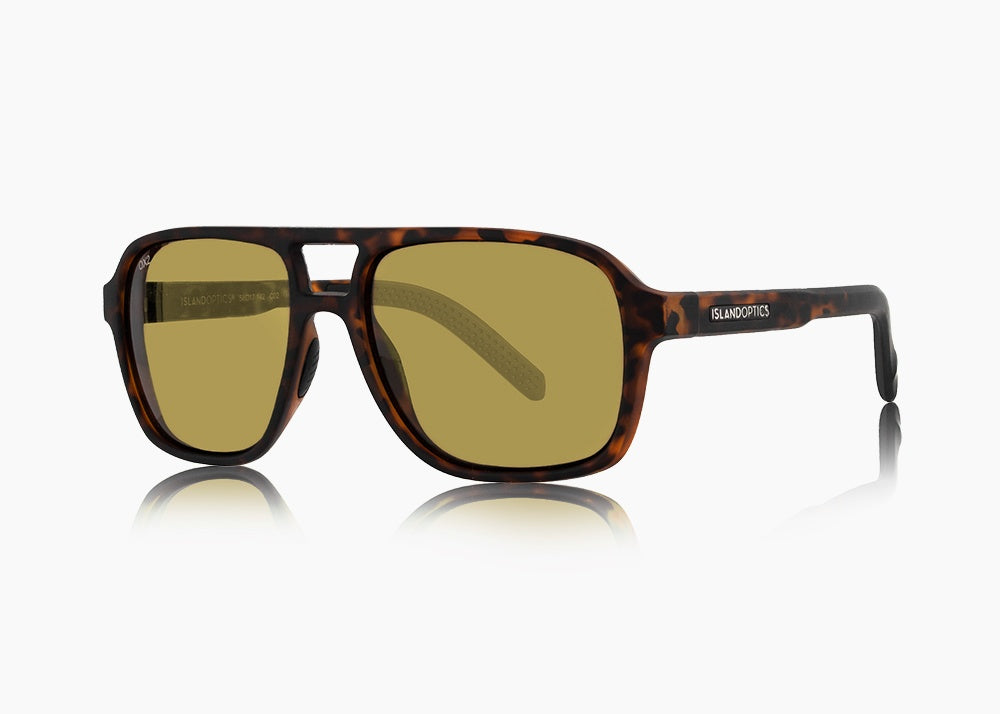 matte tortoise|yellow low light