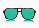 matte tortoise|green flash mirror