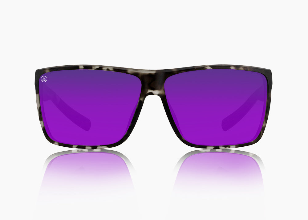 matte black tortoise|purple nova mirror