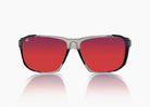 matte translucent gray|red sunset mirror