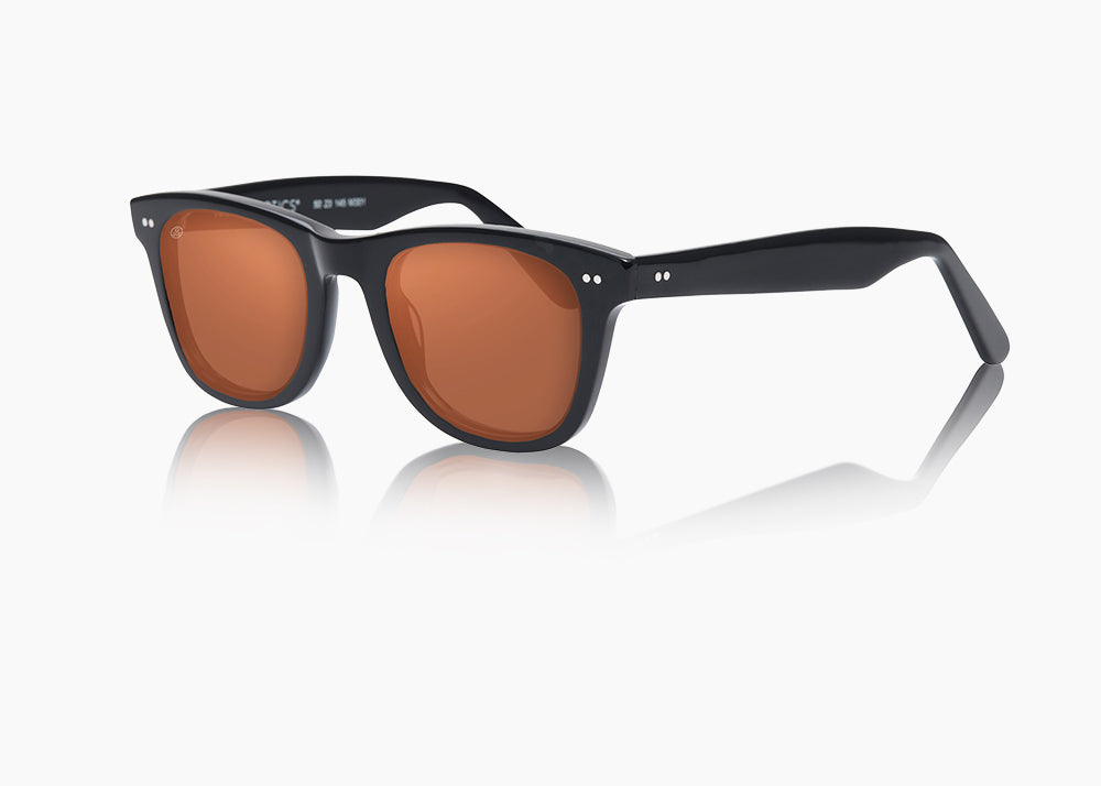frame|gloss black|lens|brown 12