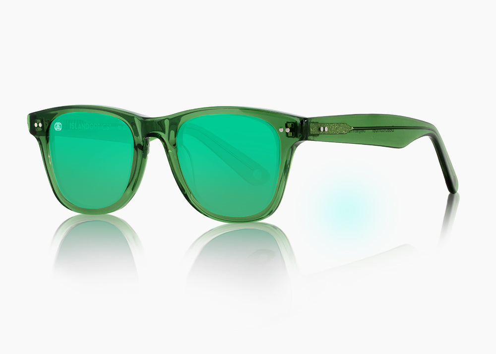 translucent green|green flash mirror