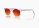 frame|crystal|lens|red sunset mirror