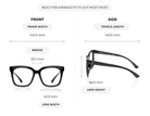Bondi frame size guide