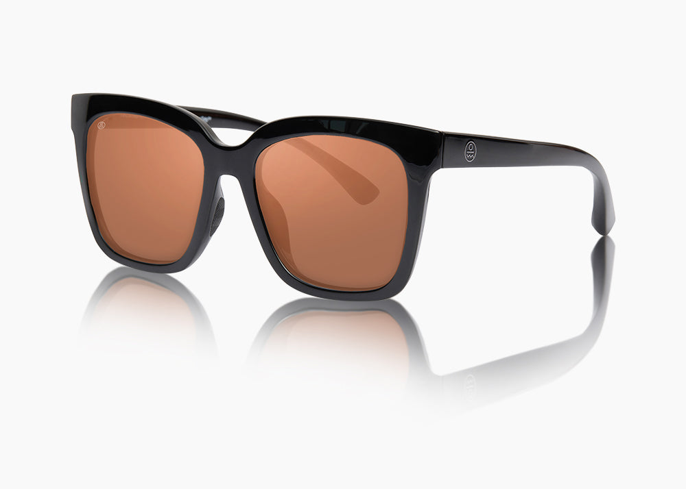 frame|gloss black|lens|brown 12