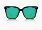 frame|gloss black|lens|green flash mirror 