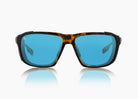 matte tortoise|blue flash mirror