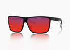 matte black|red sunset mirror