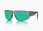 matte translucent gray|green flash mirror