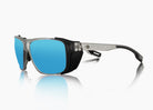 matte translucent gray|blue flash mirror