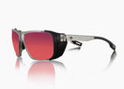 matte translucent gray|red sunset mirror