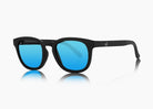 matte black|blue flash mirror