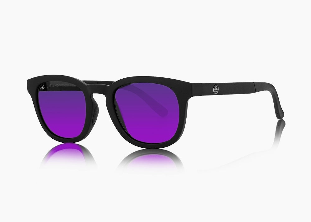 matte black|purple nova mirror