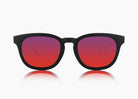 matte black|red sunset mirror