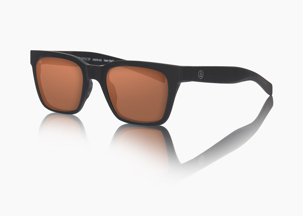 frame|matte black|lens|brown 12