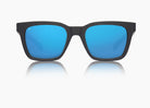 frame|matte black|lens|blue flash mirror
