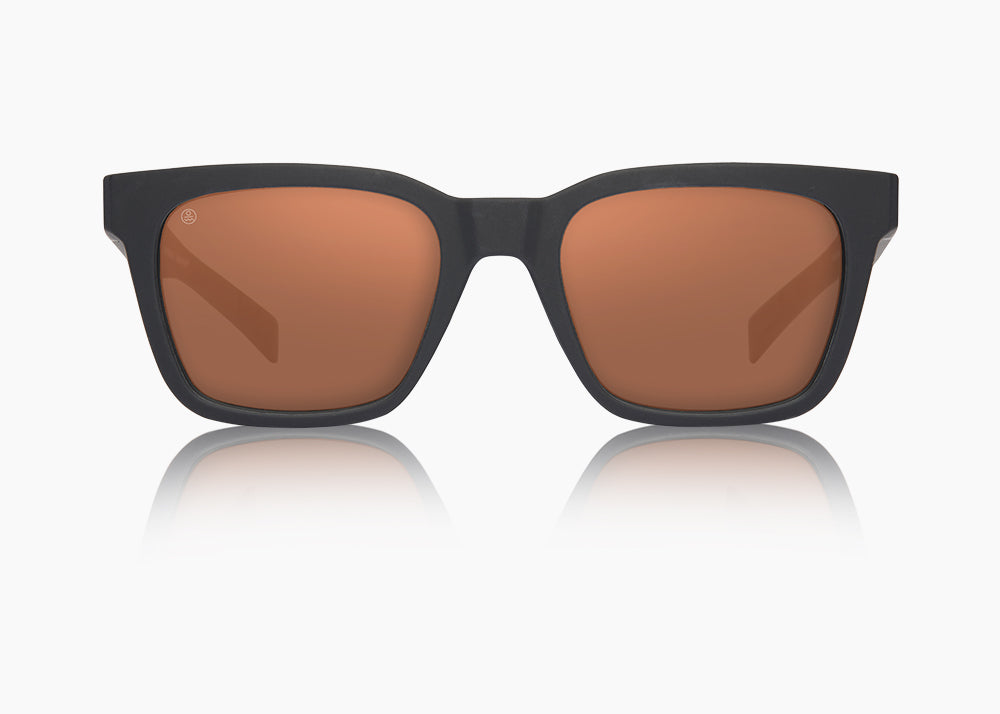 frame|matte black|lens|brown 12