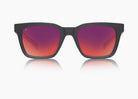 frame|matte black|lens|blue flash mirror