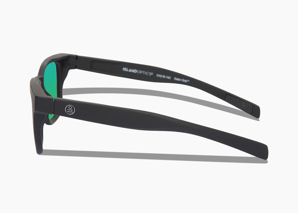 frame|matte black|lens|green flash mirror 