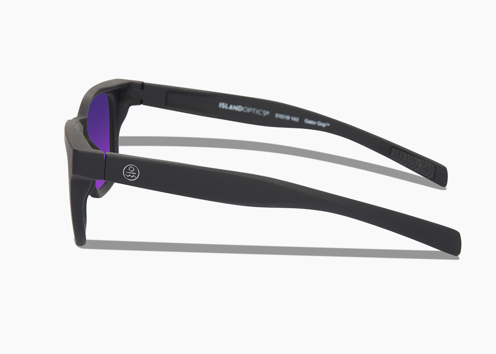 frame|matte black|lens|purple nova mirror 