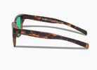 frame|matte tortoise|lens|green flash mirror