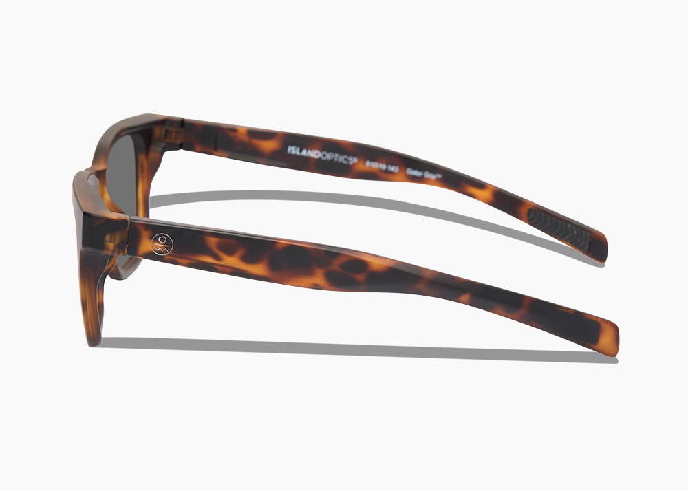 frame|matte tortoise|lens|gray 12