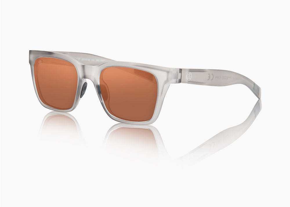 frame|matte translucent gray|lens|brown 12