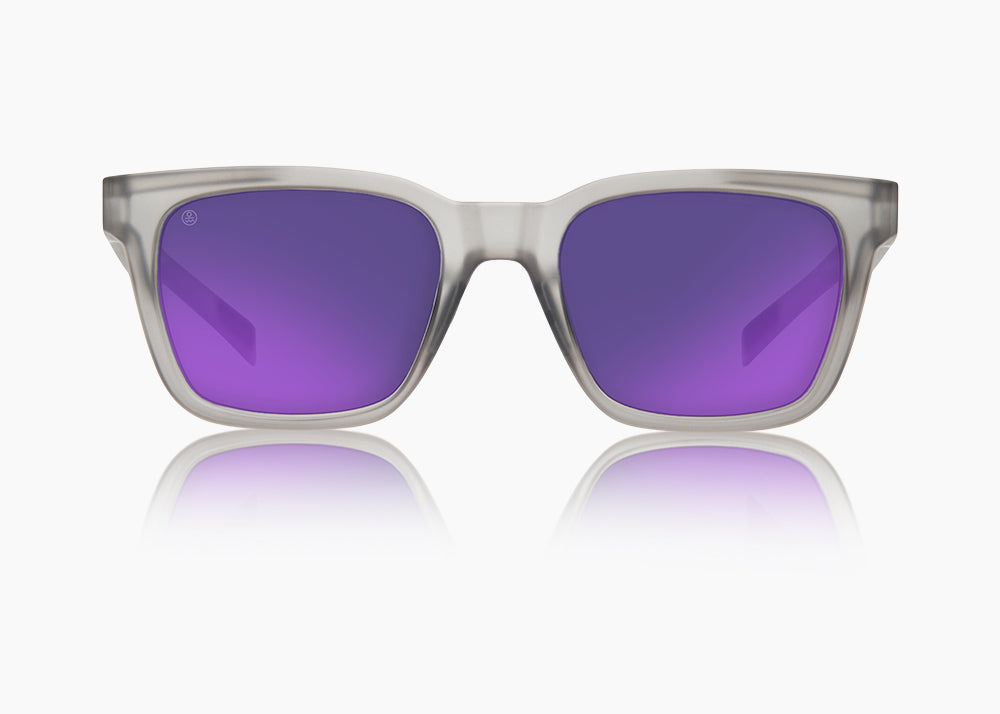 frame|matte translucent gray|lens|purple nova mirror
