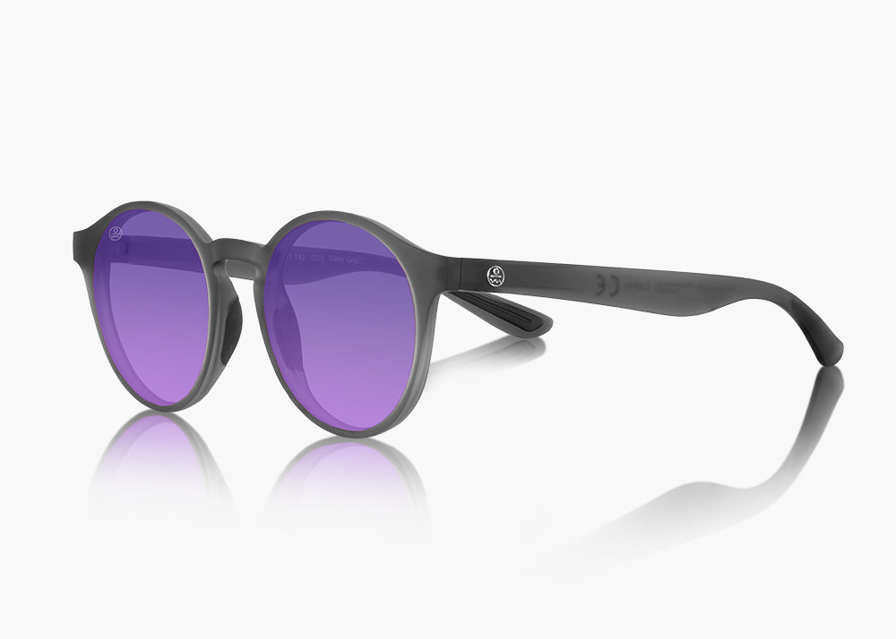 frame|matte black|lens|purple nova mirror 