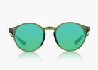 frame|translucent green|lens|green flash mirror